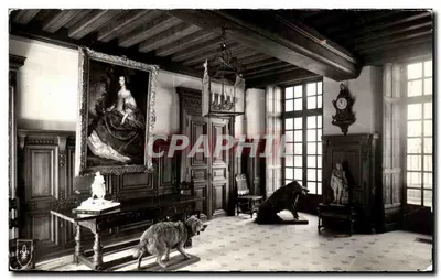 Interior de um castelo — Castelo de Châteauneuf-sur-Cher — fotografia de Bénoit Bonnans