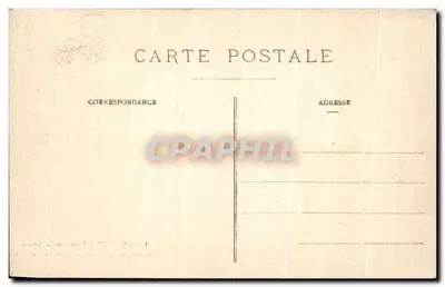Vannes en haar vrouw — Huis dat behoorde tot Gilles de Bretagne — Collectie H. Laurent, Port-Louis — Achterkant