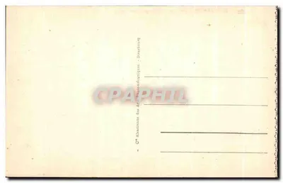 BIARITZ - Effect van golven op het oude haven — n° 62 — Achterkant