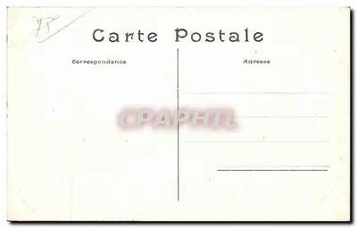 París — La Plaza de la República y la Caserna del Príncipe Eugène — C.M. n°43 — Reverso