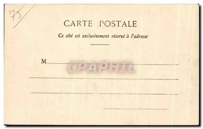 Paris - A Faculdade de Medicina — n° 99 — Verso