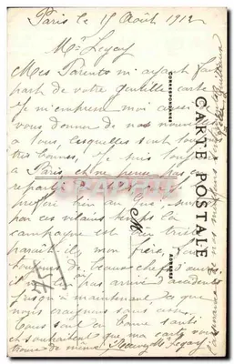 Montmartre — Il Quadrato di San Pietro — La Cascata — G. D. A. Parigi n°599 — Verso