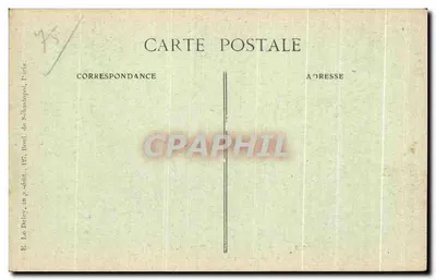 Paris d'autrefois — Jolies archivoltes du XVIIIe siècle — Rue la Harpe, 35 — E. Le Dolex, Paris — Verso