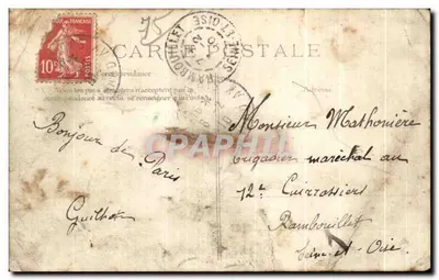 Paris - Grenelle - Boulevard de Grenelle — Crue de la Seine, 28 janvier 1910, éditée par E.P. — Reverso