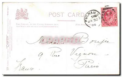 Granny's Outing — Vita Cittadina — Dopo il disegno in bianco e nero di Gunning King — Verso