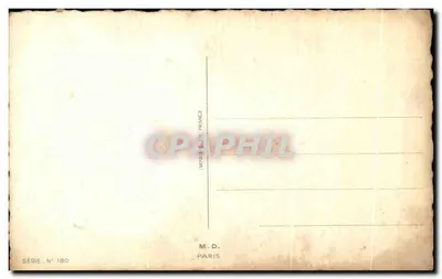 Szczęście daje skrzydła! — P.M.U. — seria N° 180 — M.D. Paris — Rewers