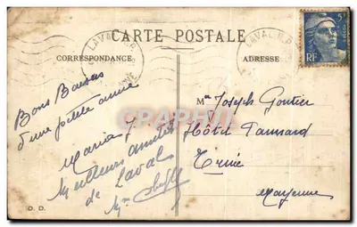 Galanteria Francesa — A. Gaillard — editor não visível — Verso