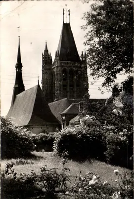 Laigle — Porta da Normandia — Igreja de São Martinho — Cie des Arts Photomécaniques