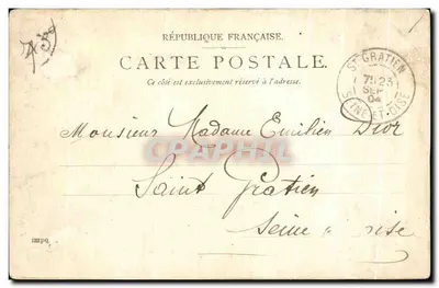 Musée Galliera — Paris — Verlag P. S. & D. Briska, Nr. C718 — Rückseite