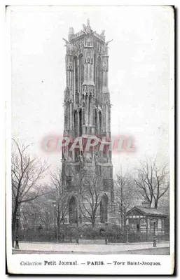 Paris — Torre Saint-Jacques — Coleção Petit Journal
