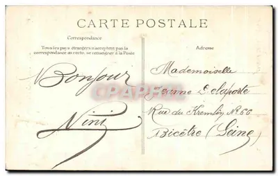 Flor da primavera do Coração — rosas — L.S. Haumont — Verso