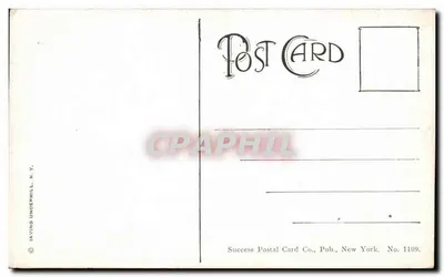 Monumento do Maine, Nova Iorque — editor Success Postal Card Co., n° 1109 — Verso