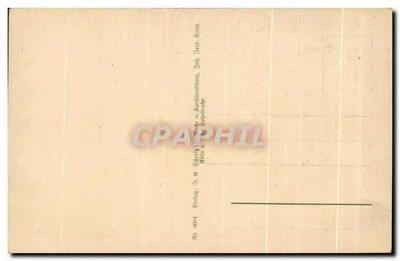 Cólnia no rio Reno — Ponte Hohenzollern — Verlag S. & Z. Zahn & Co. Köln — Verso