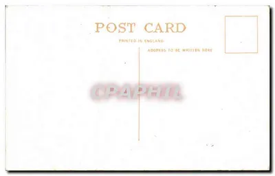 Bilhete postal antigo Marinha Parade From Castle Drive Falmouth — Verso