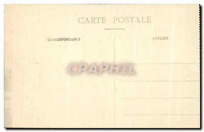 La Grande-Trappe, bij Mortagne (Orne) — Beeld van de Maagd, aangeboden door Madame Adélaïde, zus van koning Louis-Philippe, op 2 oktober 1847 — Collectie G.T. — Achterkant