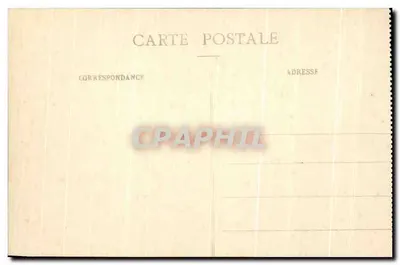 La Grande-Trappe, cerca de Mortagne (Orne) — El Monasterio al regreso de los Trappistas (6 de diciembre de 1885) — Colección G. T. — Reverso