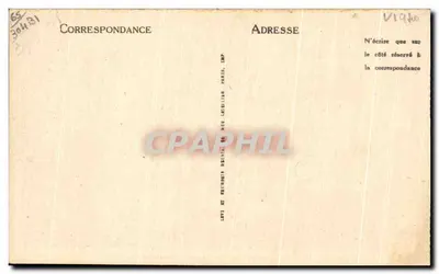 Estátua da Virgem em Lourdes — Antiga igreja paroquial — Cliché Adia n°3894 — Verso