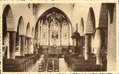 Limbourg — Interior da Igreja — Édit. : Bourdon, Limbourg