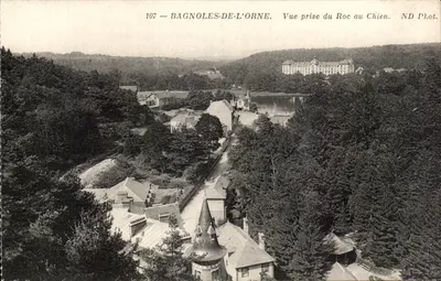 Bagnoles-de-l'Orne — Widok z Roc au Chien — ND Phot. n°107