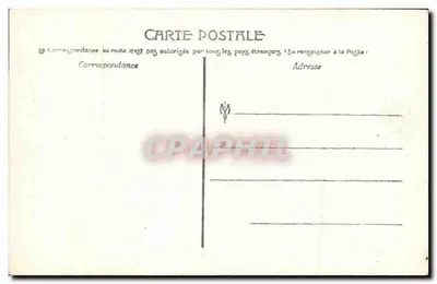 Autun — Katedra. Widok z Faubourg Talus — J.C. AUTUN — Rewers