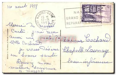 Dinant — Pejzaż ogólny — Wydawnictwo A. Schirrer, nr 6 — Rewers