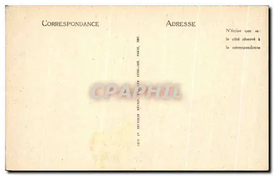 Rouen — Conjunto do Palácio de Justiça — ND — Verso