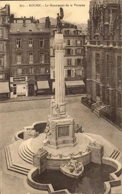 Rouen - O Monumento da Vitória — editor La Cigogne, n° 807