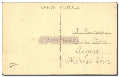 Rouen - O Monumento da Vitória — editor La Cigogne, n° 807 — Verso