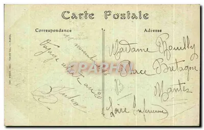 Compiègne — Pałac i tarasy — ND. Fot. — Rewers