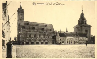 Nieupoort — Halle i Wielka Plac — NELIS
