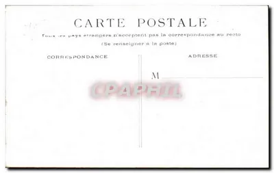 Paryż — La Comédie Française — wydawca nieznany, numer serii nie widoczny — Rewers