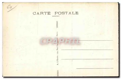 Podpis Przymierza - 11 listopada 1918 (5 rano) — A. L'Hoste, Rue Lareste - Paryż — Rewers