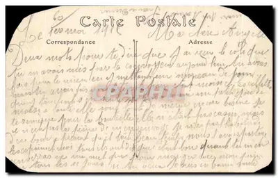 Compiègne — Most tymczasowy wybudowany na Oizie przez Génie (1914) — E. Décelle, Compiègne — Rewers