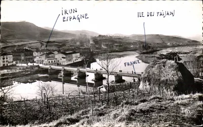 Irun Spagna — Isola dei Faisan — M. Berjaud 745