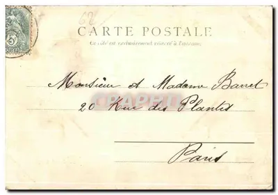 La Marguerite et la Jetée — Boulogne s.m. — Paris, n° 626920 — Verso