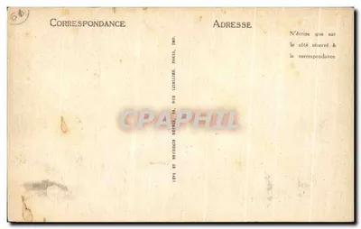 Laigle (Orne) — Velhas Casas — R. Poret, Editor — Verso