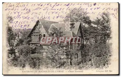 Okręgi Bagnoles-de-l'Orne — Normandzki chalet — Collections ND Phot