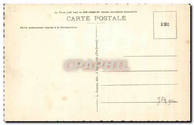 Hotel da ABBADEIA - Le Perron — Talloires, Lago de Annecy (Alta Saboia) — Verso