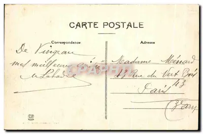 Les Corbières — Gorges du Verdouble między Tautavel a Vingrau — wydawca P. Lefebvre, nr 1054 — Rewers