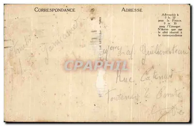 Paris (1er) — La Rue des Pyramides et la Statue de Jeanne d'Arc — LL — Verso