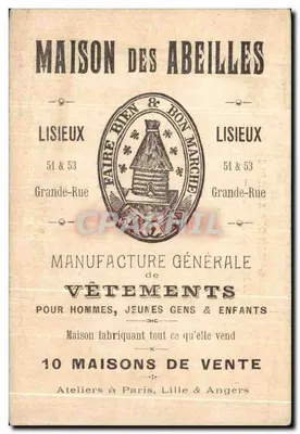 Batalla de Wissembourg — Carga de tiradores argelinos — Maison des Abeilles, Lisieux — Reverso
