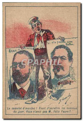 Caricatura política — Camelot do dia — Editor: F. Langlois