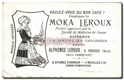 Chromo Quer Um Bom Café? Use o Moka Leroux Orchies — Verso