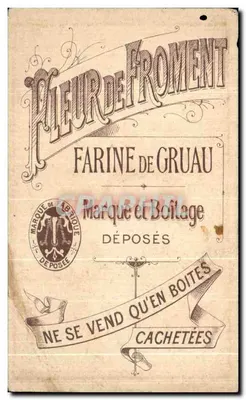 Crianças brincando de cabra-cega — Fleur de Froment — B. Sirven, Imp. Édit. Toulouse-Paris — Verso