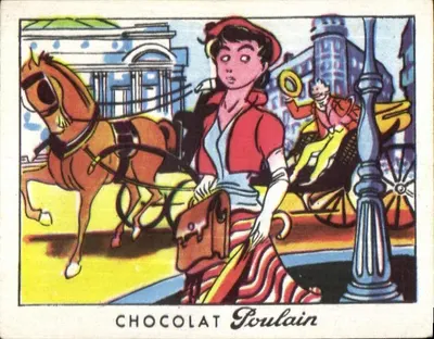Chocolate Poulain — O pequeno rato — Série 45, Edições Royalty