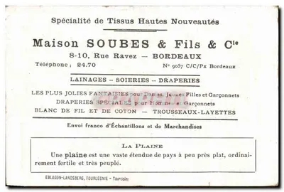 Imagem La Plaine Rua Ravez Bordeaux Casa Soubes — Verso