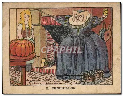 Cinderela — cena com a Fada — edição Darquel-Bousson, n°2