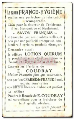 Mouton — Interpretações para Desenhar Simplesmente — Sabão France Hygiène — Verso