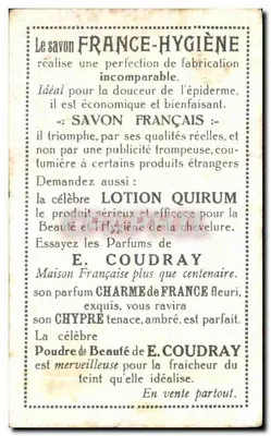 Pies — Interpretacje do rysowania prosto — Savon France Hygiène — Rewers