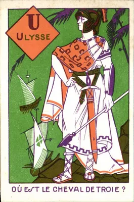 Ulisses — Onde está o cavalo de Tróia? — Edições da Revista da Juventude, série U